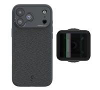 ShiftCam Camera Case S.Mount - iPhone 17 Pro (Dark Grey) + LensUltra 1.33x Anamorphic