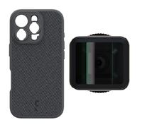 ShiftCam iPhone 16 Pro Case Dark Grey + LensUltra 1,33x Anamorphic