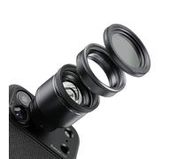 ShiftCam LensUltra 240mm Super Zoom Telephoto Full Kit for iPhone & Android - 240mm Tele Lens + 4 Macro Converters + 3 Filters - Complete Long-Reach + Close-Up System for Distance & Detail Photography