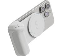 ShiftCam SnapGrip Essential - Magnetic Phone Grip with Wireless Shutter Button - Camera Grip and Tabletop Dock - Compatible with iPhone and Android - Portable Accessory for Content Creation - Stone