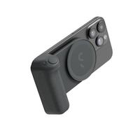ShiftCam SnapGrip Pro - Mobile Battery Grip with Wireless Shutter Button - Magnetic Mount Snaps on to Any Phone - Built in Powerbank with Qi 2 Wireless Charging - Tabletop Dock (Midnight)