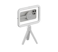 ShiftCam SnapStudio Light - Magnetic LED Ring Light with Adjustable Brightness, AdjustableTemperature, USB-C Charging, MagSafe Compatibility - Ideal for Vlogging and Mobile Photography (Stone)