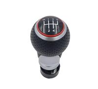 Shifte gear lever Compatible With Vw For Passat For B5 3BG B6 B7 For CC 3C Car Gear Shift Knobs Shifter 5 Gear 6 For Speed Car Shift Gear Knob Parts 12mm(5speed red)