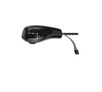 Shifter Adapter For BMW 1 3 5 6 Series E90 E60 E46 2D 4D E39 E53 E92 E87 E93 E83 For X3 E89 2005-2012 For LED Gear Shift Knob Shifter Lever Gear Shift Knob Cover(90-3 81-2 7-9 Black)