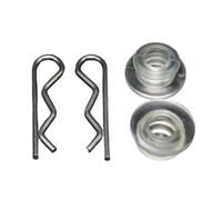 Shifter Cable Bushing Compatible With VW For Transporter T4 1990-2003 For Scirocco 1974-1992 For Vento 1H 1992-1998 Gear Shift Bushing Kit Linkage Rod Kit(2set)