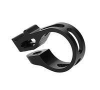 Shifter Clamp, Durable Aluminum Alloy Lightweight Design Brake Clamp 22.2mm Universal Cable Stop for Mountain Bike Road Cycling Commuting Repair Scenarios