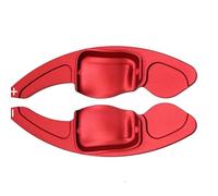 Shifter Extension Compatible With Vw For Touareg 2011-2016 For Scirocco 2009-2015 Steering Wheel Paddle Extension Shift Cover 2Pcs Se Car(Red)
