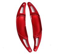 Shifter Extension Cover for B&ENZ for Glc63 E63 for Amg 2017 2018 2019 for SL63 2016 Paddle Shifter Extensions Aluminum Parts JS-116 Car Shift(Red)