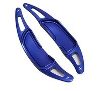Shifter Extension Cover for B&ENZ for Glc63 E63 for Amg 2017 2018 2019 for SL63 2016 Paddle Shifter Extensions Aluminum Parts JS-116 Car Shift(Blue)