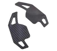 Shifter Extension Cover for S5 2009 2010 for Q7 2010 for RS6 2009 for S3 2014 2015 for Q5 Q5L 2010-2012 Car Steering Wheel Shift Paddle Shifter(Carbon Red)