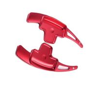 Shifter Extension Paddles Car Steering Wheel Shift Paddle Extension Shifters Device Compatible with Benz for GLK 2013-2015 for GL 2012-2015 for SLK 2011-2015(Red)