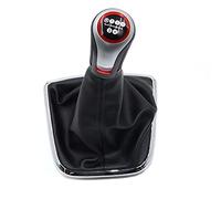 Shifter knob For VW For POLO 6R 5/6 Speed Car Gear Shift Knob Lever Boot Gaiter (2009~2014) 6R0 711 456 B Car gear shift knob(5-speed,B)