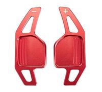 Shifter Paddle Extension For A4 For B8 For A3 For 8P For S3 For A5 For A6 For S6 For C6 For Q5 For A8 For R8 For TTS For MK2 For 8J Wheel Paddles Shifters(For Type A Red)
