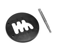 Shifter Plate Mod, 6 Speed Mold Damping Short Throw Short Shifter Mid Plate Modification with 95mm Lever for Thrustmaster TH8A
