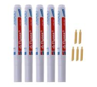 ShiftX4 4Pcs Grout Pen White Grout Repair Marker with Replacement Nib Tip