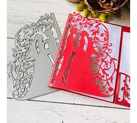 ShiftX4 Cutting Dies, Wedding Bride Groom Metal Cutting Dies Stencil Scrapbooking DIY Album Stamp Card