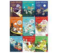 Shifty McGifty and Slippery Sam Collection 9 Books Set By Tracey Corderoy (Up Up and Away,Spooky School,Diamond Chase,Cat Burglar,Jingle Bell,Missing Masterpiece,Santa Stolen Sleigh,Aliens Are Coming)