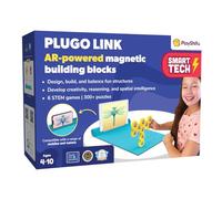 shifu Plugo Link by PlayShifu - STEM Puzzles Kit | Magnetic Building Blocks | Educational Toy Gift for Boys & Girls Ages 4-10 (works with iPads, iPhones, Samsung tabs/phones, Kindle Fire)