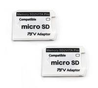 ShigKeu 2Pcs for SD2Vita 6.0 Memory Card Adapter SD2Vita Convertor for PS Vita 1000 2000