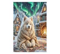 Shih Tzu 1000-piece Jigsaw Puzzle Bundle Cute Pet Animals Family Puzzle Lovers Brain Training Mindful Activity Spring Creativity & Gift Giving 1000 PCS