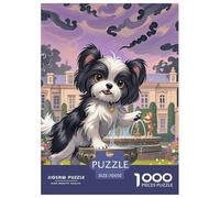 Shih Tzu 1000 Piece Jigsaw Puzzles for Adults with Extra Fun Challenges Dog Home Decoration Premium Box Packaging 70x50cm/1000pcs
