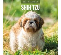 Shih Tzu - 2026 Square Wall Calendar - by Red Robin Publishing