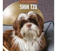Shih Tzu - 2027 Square Wall Calendar - by Red Robin Publishing