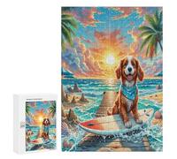 Shih Tzu 300Pc Jigsaw Puzzles Suitable Adults Children Cute Pet Animals Jigsaws Festive Gathering Family Bonding Whimsical Design Great Gift Loved Ones 300 PCS