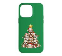 Shih Tzu Christmas Tree Festive Holiday Dog Gathering Case for iPhone 14 Pro Max
