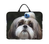 Shih Tzu Dog, 14 Inch Laptop Sleeve, Notebook Bag Laptop Case Sleeve Briefcase with Handle