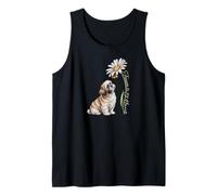 Shih Tzu Dog Hearts and Butterflies Pet Memorials Shihtzu Tank Top
