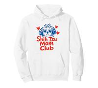 Shih Tzu Dog Mom Club Pullover Hoodie
