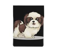 Shih Tzu Dog, PU Leather Laptop Sleeve, Notebook Bag Laptop Case Sleeve Tablet Briefcase