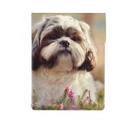 Shih Tzu Dog, PU Leather Laptop Sleeve, Notebook Bag Laptop Case Sleeve Tablet Briefcase