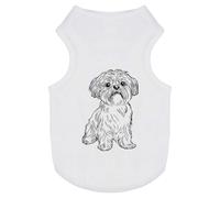 'Shih Tzu Dog Sitting' Pet Dog/Cat T-Shirt (PT00144683)
