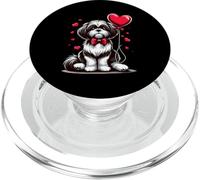 Shih Tzu Dog Valentine's Day Dog Owner Valentine PopSockets PopGrip for MagSafe