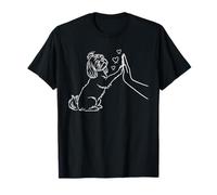 Shih Tzu Give me Five Love Dog Owner Design T-Shirt