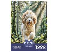 Shih Tzu Jigsaw Puzzles Puzzle for Adults Kids. 1000 Pieces Clever animals Impossible Challenge Toy Educational Game Home Decoration for Educational Games Gifts 38x26cm/1000pcs