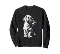Shih Tzu Portrait Minimalist Art Sweatshirt
