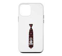 Shih Tzu Valentine's Day Hearts Tie Costume. Dog Lover Case for iPhone 12 mini