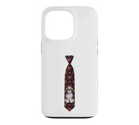 Shih Tzu Valentine's Day Hearts Tie Costume. Dog Lover Case for iPhone 13 Pro