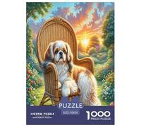 Shih Tzu1000Piece JigsawPuzzles KidsforAdult Challenging Brainteasing Age12+byth Challenging The Impossible Difficult Game Uncover The Puzzle 70x50cm/1000pcs