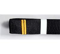 Shihan 2 DAN BAR Karate Black Belt Satin Embroidery 2 DAN BAR 320cm Length Kempo Kickboxing