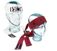 SHIHAN POWER SPORTS 1 Pair Head-band set RED BAND SAMURAI SWORD & OKINAWAN LOTUS FLOWER 200cm Hachimaki Japanese Headband - Fancy Dress Party Halloween Karate Kid Movie Novelty Danny Larruso