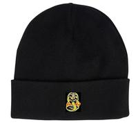 SHIHAN POWER SPORTS Cobra King Kais Beanie Hat Cap- Mr Miyagi Karate Kid Senior Film Movie Novelty Black