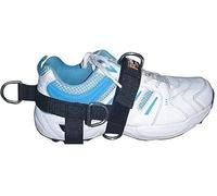 SHIHAN POWER SPORTS GYM 5-D Ankle/Foot Strap 5 -Ring BLACK Cable Gym Machine Attachment for Men/Women Yoga, Pilates, LEG/FOOT/ANKLE Training/Fitness Strap (Sold Single) Ideal for Donkey Kickbacks