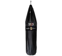 Shihan SHIHAN POWER SPORTS Boxing Bag Cover Strike First Calligraphy Waterproof 5-6ft & 24inch Diameter Large punch Outdoor Protection for your , Ideal freestanding bags, Black