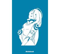 Shiiro Deadman Wonderland Anime Notebook: 6x9 120 Pages, Ruled Notebook, Journal, Daily Diary, Organizer, Planner