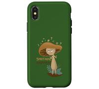 Shiitake Happens Mushrooms Case for iPhone X/XS
