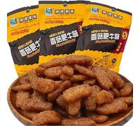 Shiitake mushroom flavored snacks, Korean vegetarian noodles, independent small-package delicacies, ready-to-eat, nostalgic campus snacks (11 packs)